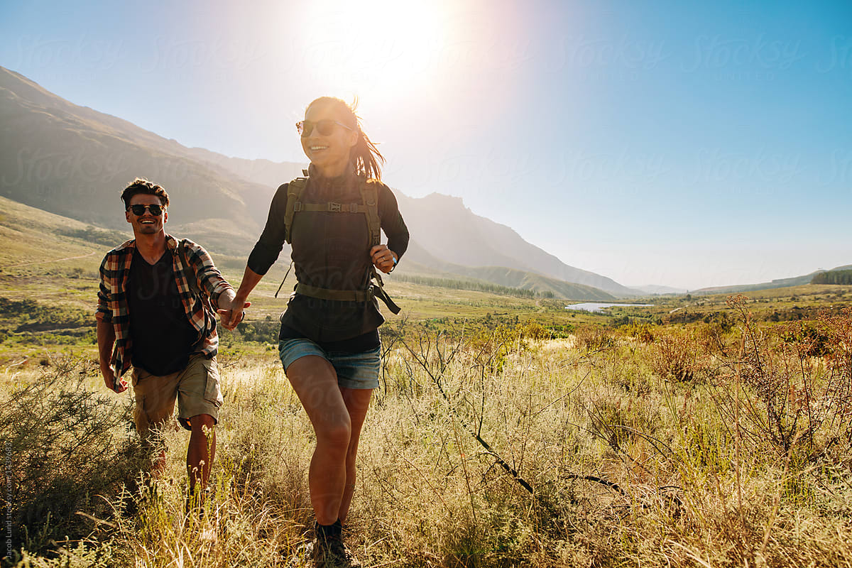 Couples hiking trips