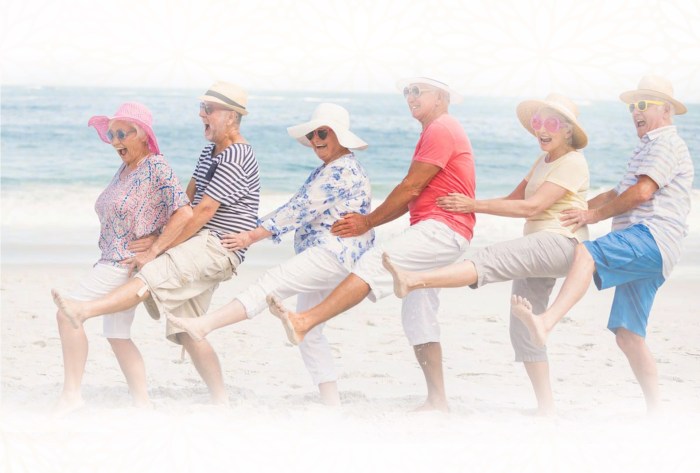 Active vacations for seniors