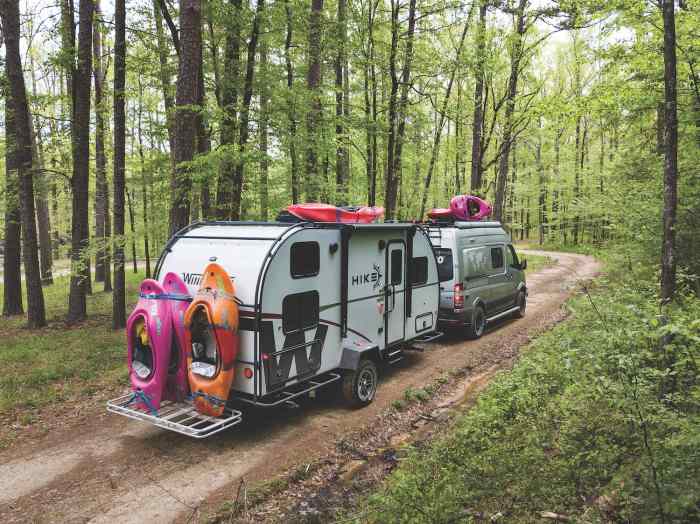 Adventure travel trailers