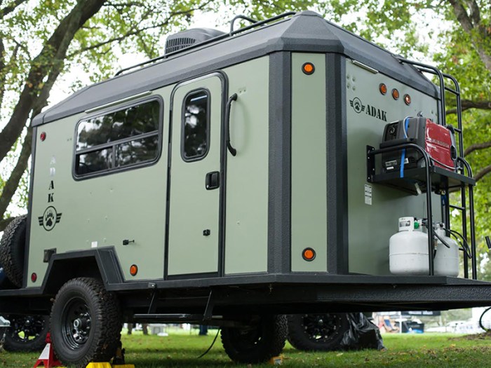 Adventure travel trailers