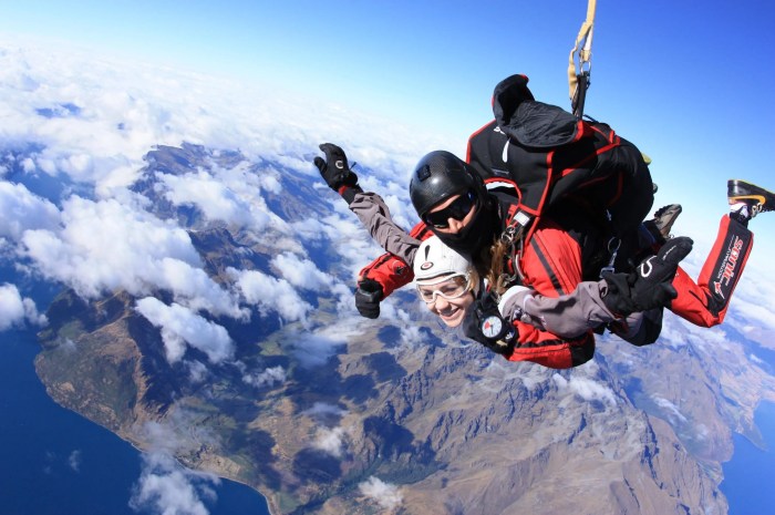 Extreme sports vacation packages