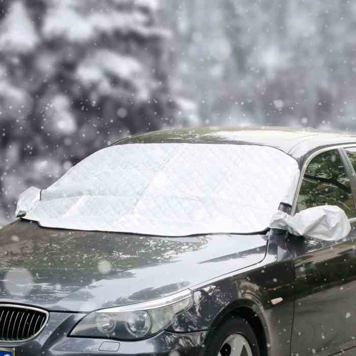 Insulated car covers for snowy climates