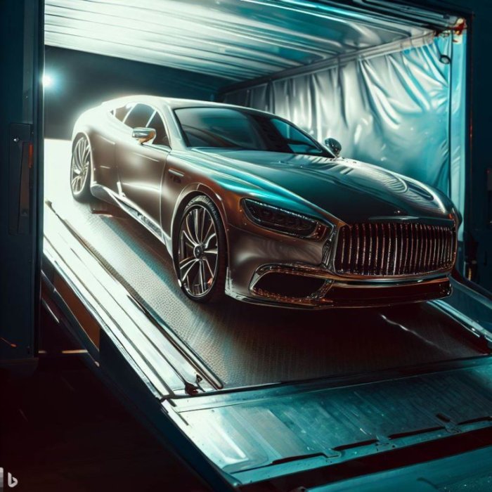 How to ship a luxury car internationally