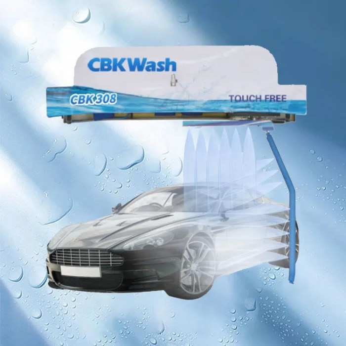 Commercial-grade car wash equipment