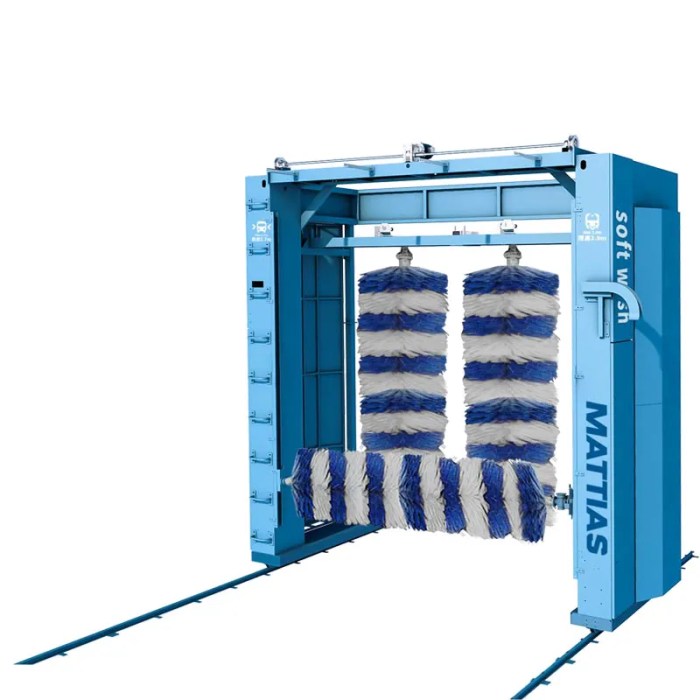Commercial-grade car wash equipment
