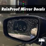 Anti-fog solutions for car mirrors