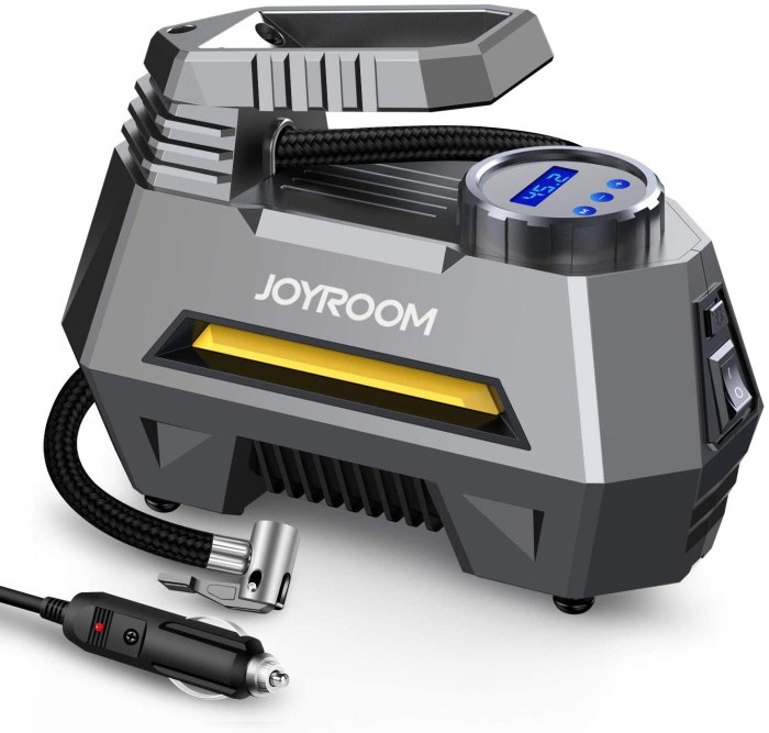 Compressor inflator tire 12v epauto pump