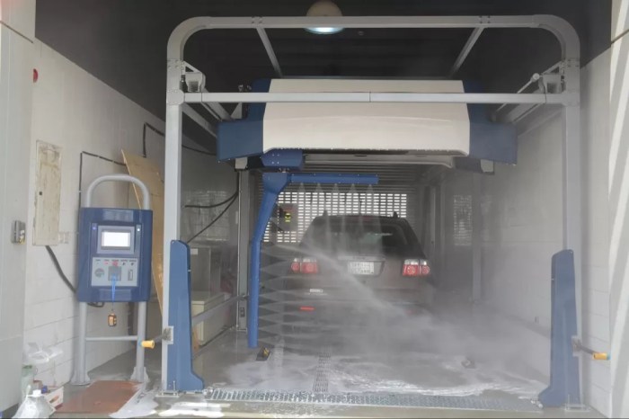 Commercial-grade car wash equipment