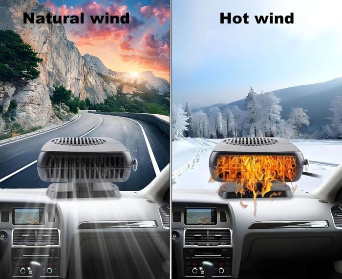 Portable car heaters for extreme cold